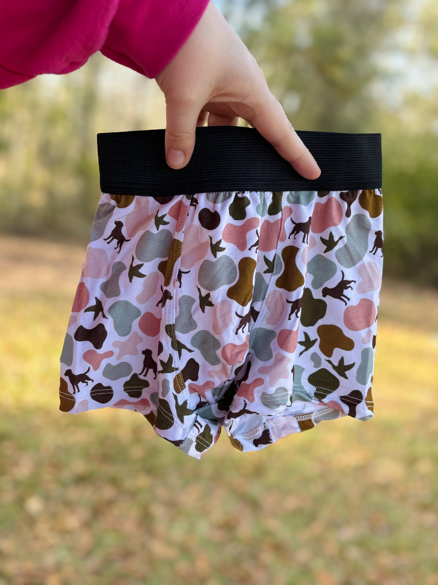 Duck Dog Camo Bamboo Boxer Briefs