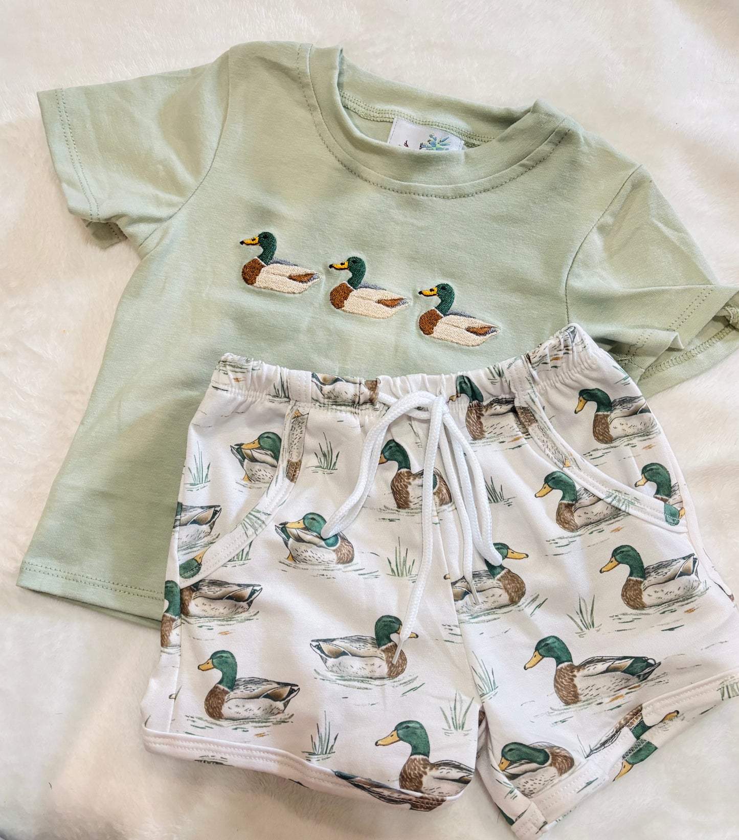 MALLARD DUCK SHORT SET