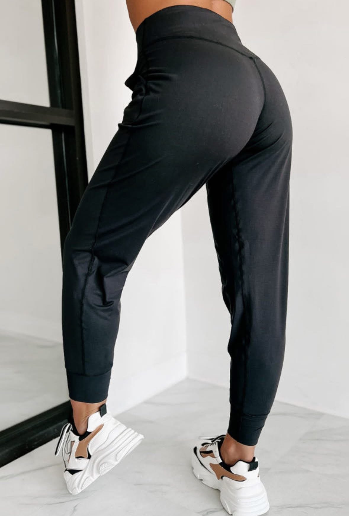 Buttery Soft Black Jogger Pant