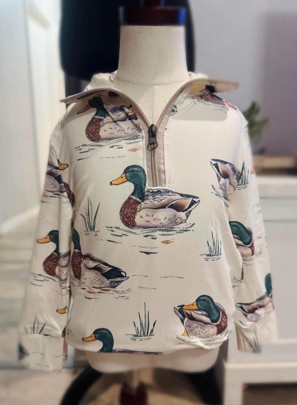 Mallard Milk Silk Pullover