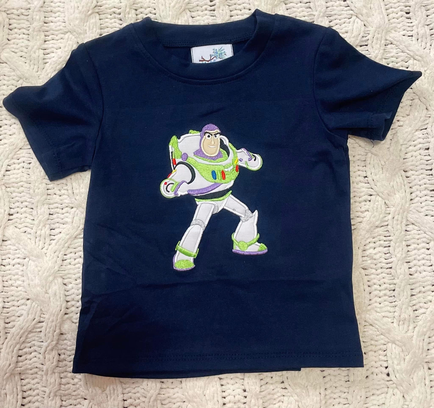 Buzz Embroidered Tee