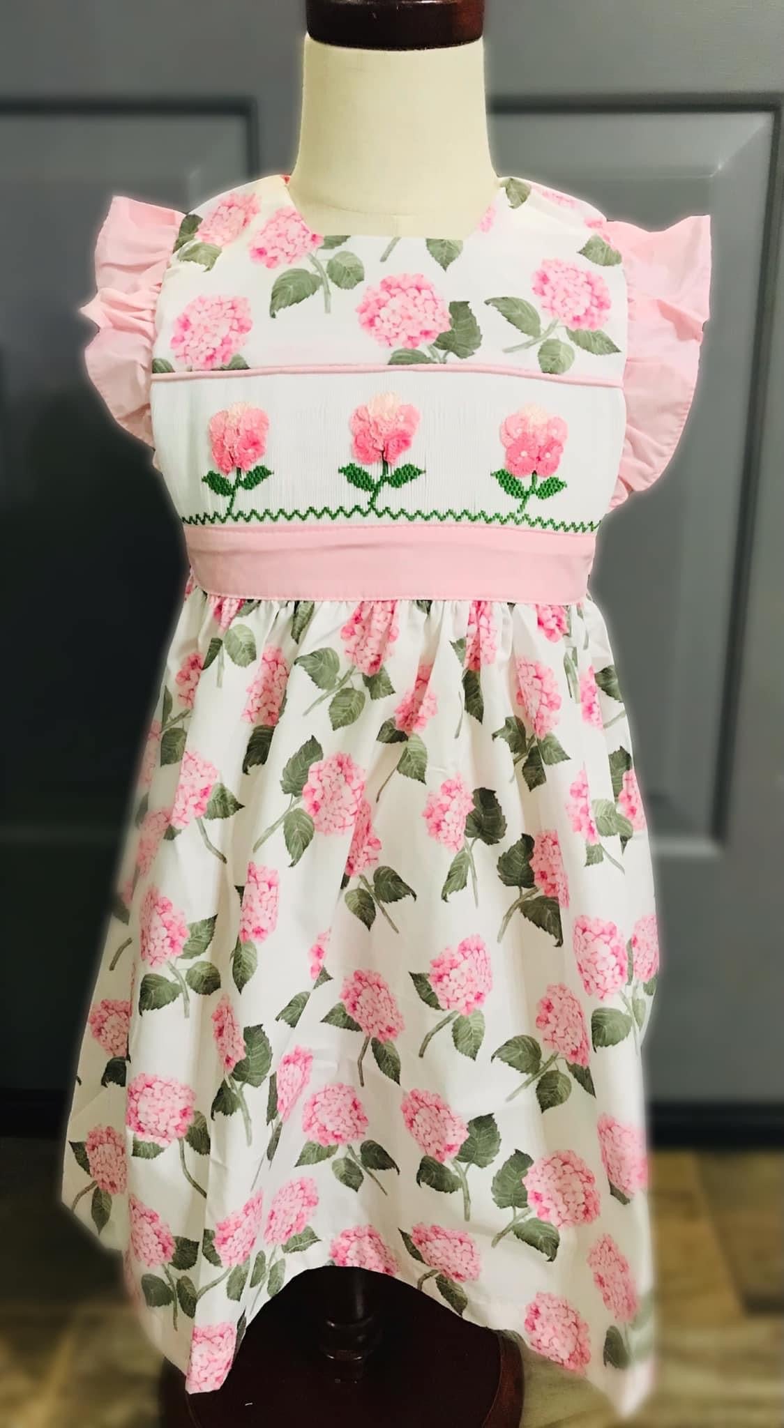 Pink Floral Dress