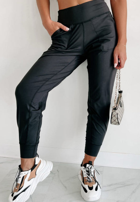 Buttery Soft Black Jogger Pant