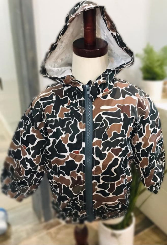 Camo Windbreaker